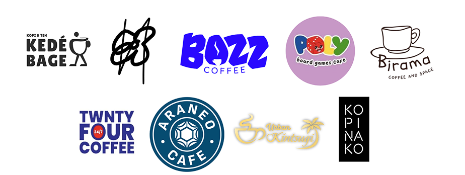 Cafe partner logos