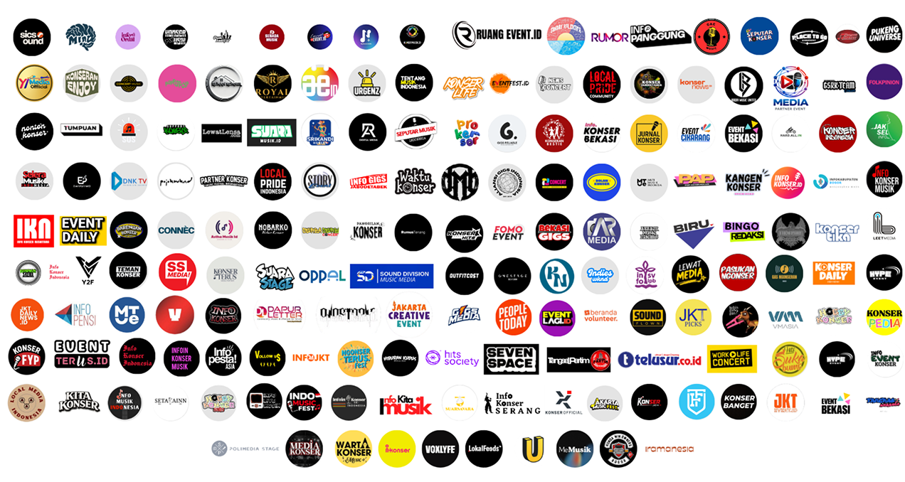 Media partner logos